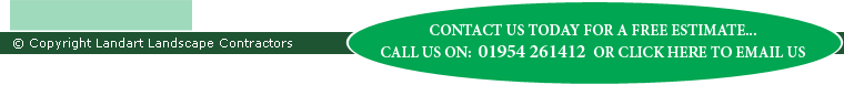 Contact Landart today for a free estimate!